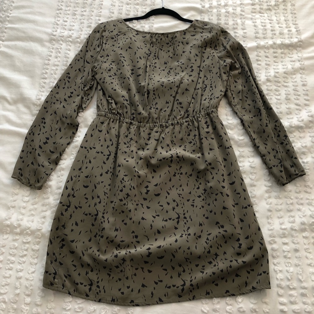 Madewell Broadway & Brooke Silk Gatehouse Dress Sz 4 - Picture 10 of 13